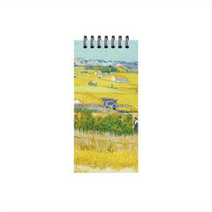 80sheets H5 Checkered Portable World Famous Painting Series Coil Book