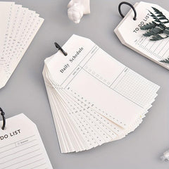 2pcs 104 Pieces Stationery Ring Schedule Planner Loose leaf Note Book