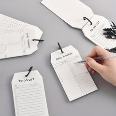 2pcs 104 Pieces Stationery Ring Schedule Planner Loose leaf Note Book