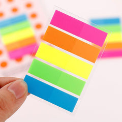 Translucent Sticky Notes Self-adhesive Waterproof Pads for School and Office
