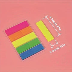 Translucent Sticky Notes Self-adhesive Waterproof Pads for School and Office
