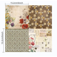24 Sheets Background Paper 15 24 Cm Wedding Birthday Party