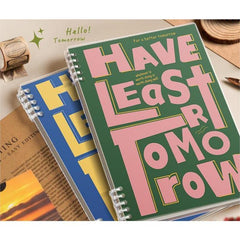 American Style Retro Loose Leaf Notebook Detachable Thickened Grid Notebook