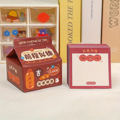 200pcs Box Cartoon Sticky Notes Writable For School Office