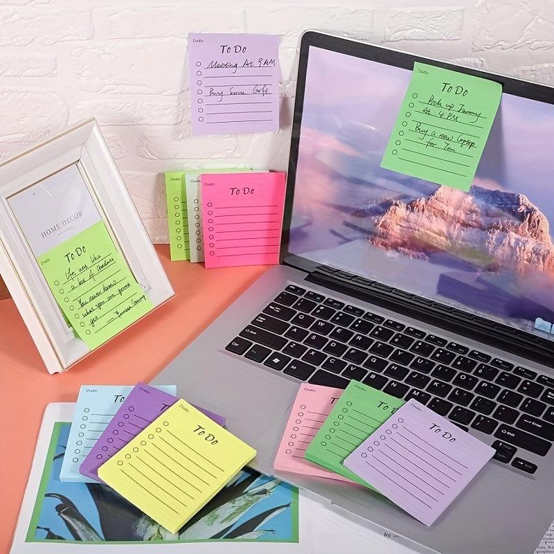 9pcs Sticky Notes 450 Sheets Adhesive Notebook School Stationery