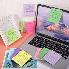 9pcs Sticky Notes 450 Sheets Adhesive Notebook School Stationery