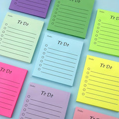 9pcs Sticky Notes 450 Sheets Adhesive Notebook School Stationery