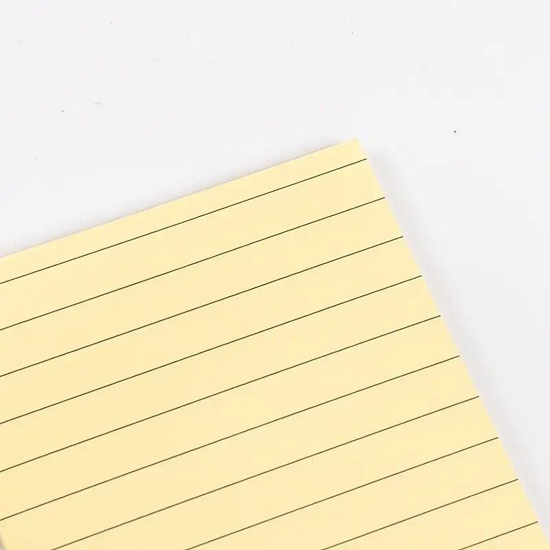 Index Stickers Yellow Bottom Stripe Label Stickers