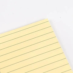 Index Stickers Yellow Bottom Stripe Label Stickers