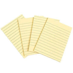 Index Stickers Yellow Bottom Stripe Label Stickers
