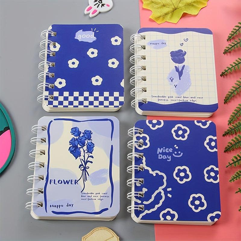 2pcs Cartoon A7 Coil Book Loose leaf Notebook Student