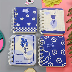 2pcs Cartoon A7 Coil Book Loose leaf Notebook Student