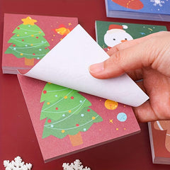 4pcs Cartoon Christmas Sticky Notes for Students
