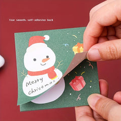 4pcs Cartoon Christmas Sticky Notes for Students