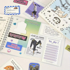 A5 Double Sided Diary Release Book Cartoon Journal