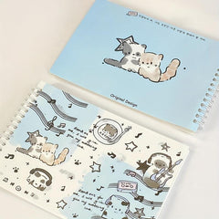 A5 Double Sided Diary Release Book Cartoon Journal