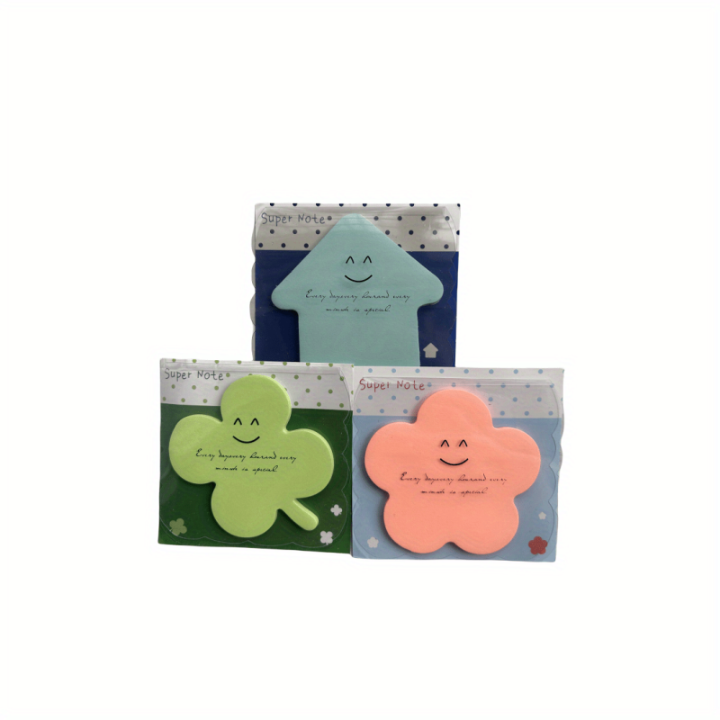 3pcs Cartoon Pattern Candy Convenience Stickers 90 Sheets