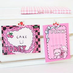 50pcs Retro Lolita Memo Pad Student Learning Note Plan Paper