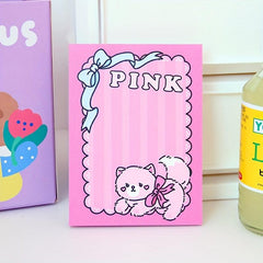 50pcs Retro Lolita Memo Pad Student Learning Note Plan Paper