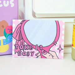 50pcs Retro Lolita Memo Pad Student Learning Note Plan Paper