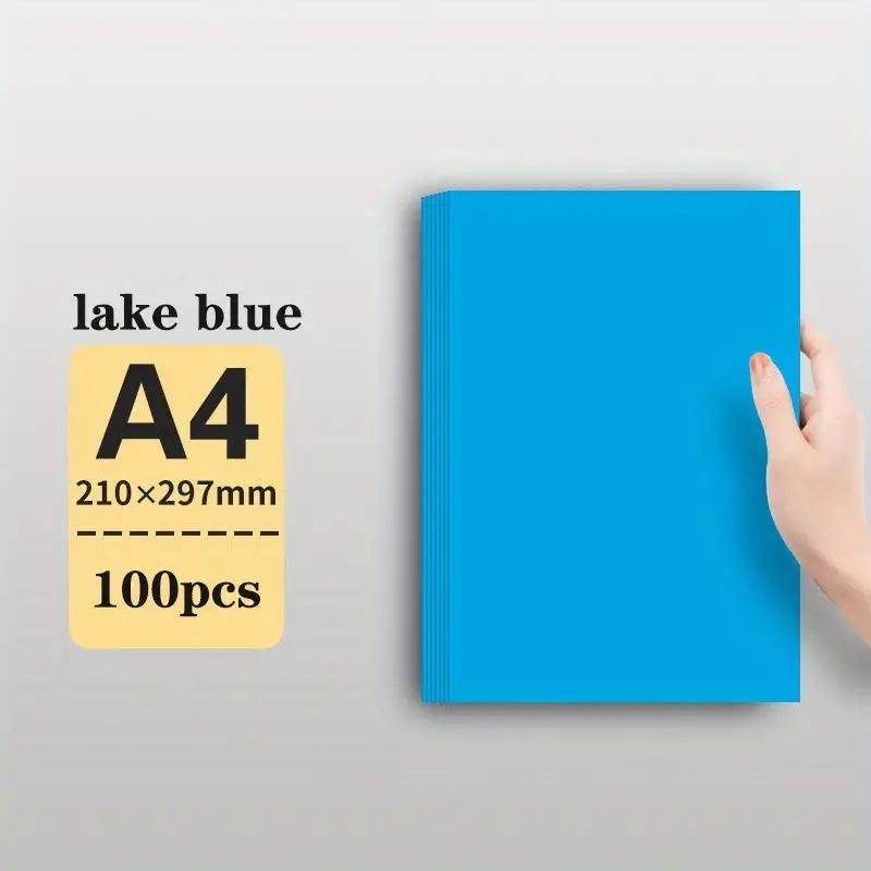 A4 160g Thick Cardboard for Painting, Red/Pink/Purple
