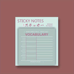 Cute Cartoon Sticker Memo Notebooks