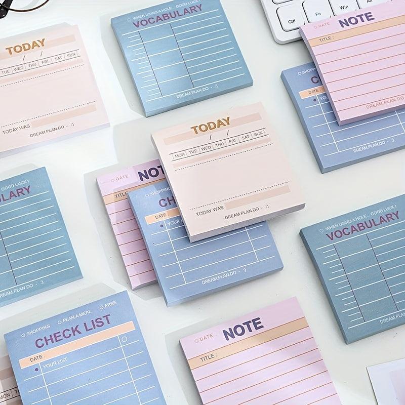 Cute Cartoon Sticker Memo Notebooks