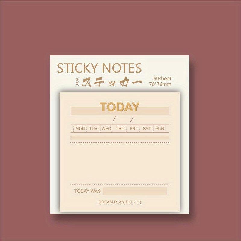 Cute Cartoon Sticker Memo Notebooks