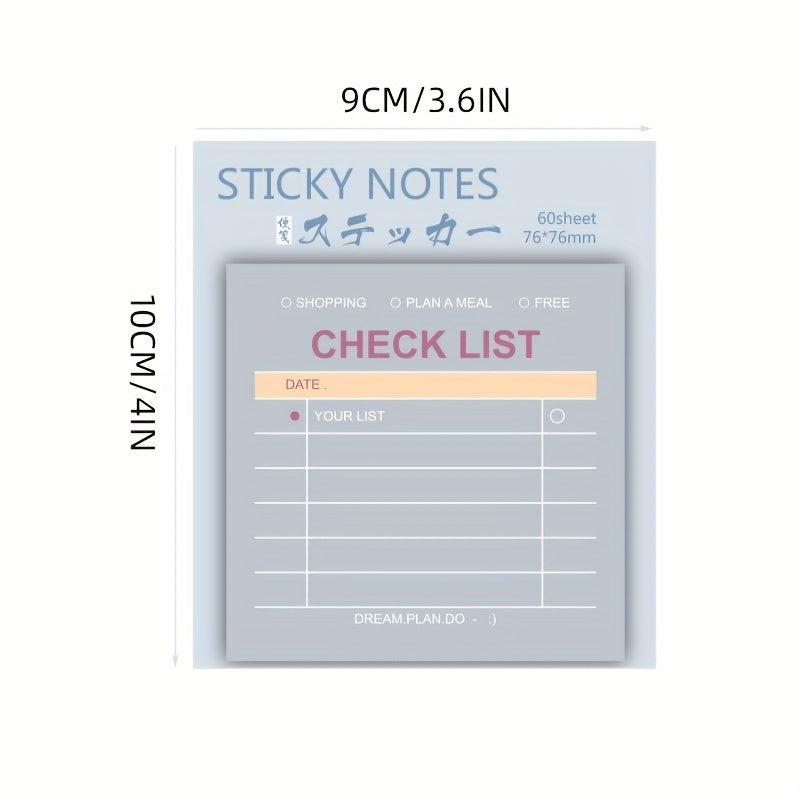 Cute Cartoon Sticker Memo Notebooks