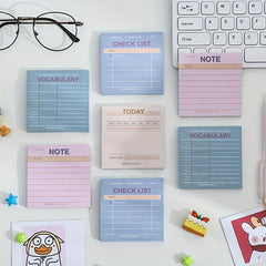 Cute Cartoon Sticker Memo Notebooks