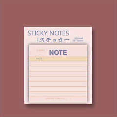 Cute Cartoon Sticker Memo Notebooks