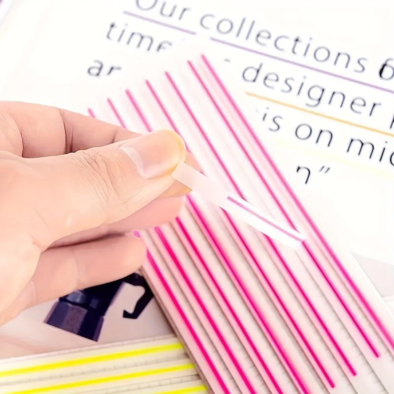 Ultra Thin Index Stickers - Easy Reading Aid