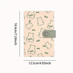 Girl Heart Notebook Student Diary 18X12