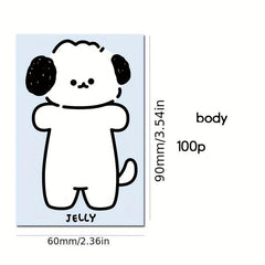 Small Animals Mini Brick Notepad 100P