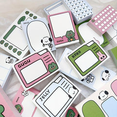 Small Animals Mini Brick Notepad 100P