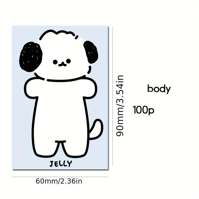 Small Animals Mini Brick Notepad 100P