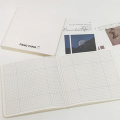 Small Square Book Student Hand Ledger Square Grid Book