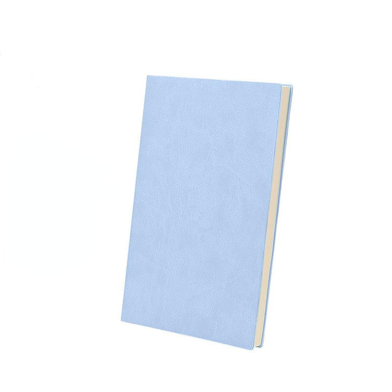 A5 Leather Mask Girl Journal Study Notebook