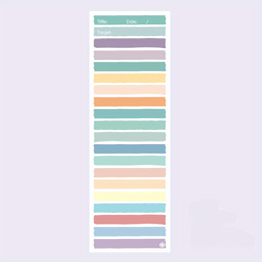 50 Sheets Student Notepad with Horizontal Lines and Grids Sticky Notes