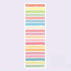 50 Sheets Student Notepad with Horizontal Lines and Grids Sticky Notes