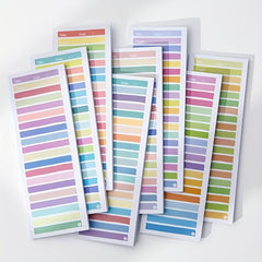 50 Sheets Student Notepad with Horizontal Lines and Grids Sticky Notes