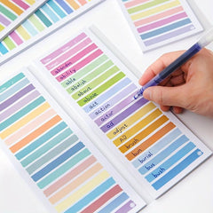 50 Sheets Student Notepad with Horizontal Lines and Grids Sticky Notes