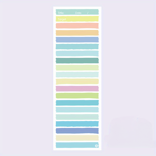 50 Sheets Student Notepad with Horizontal Lines and Grids Sticky Notes
