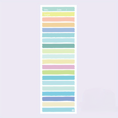50 Sheets Student Notepad with Horizontal Lines and Grids Sticky Notes
