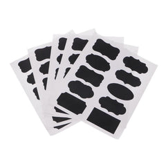 8pcs Vinyl Chalkboard Label Stickers Blackboard ChalkBoard Stickers