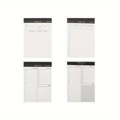 50pcs Tearable Notepad Trip Planner Memo Pad Set