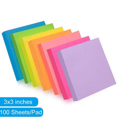 2pc Sticky Notes 76x76mm 100 Sheets Pad