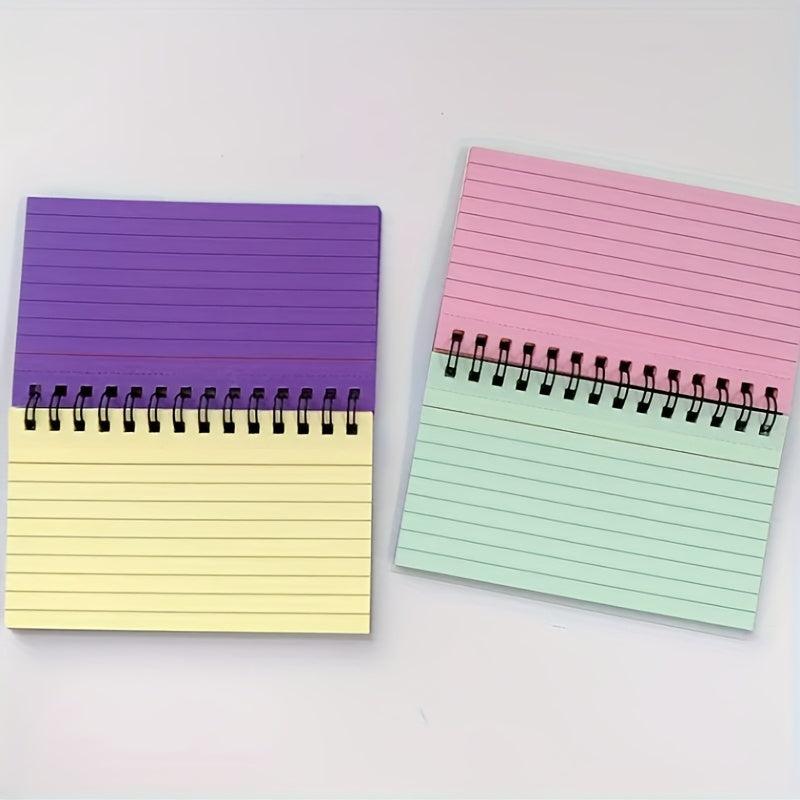 2pcs Spiral Notebook Portable Student Journal Notebook Student Office