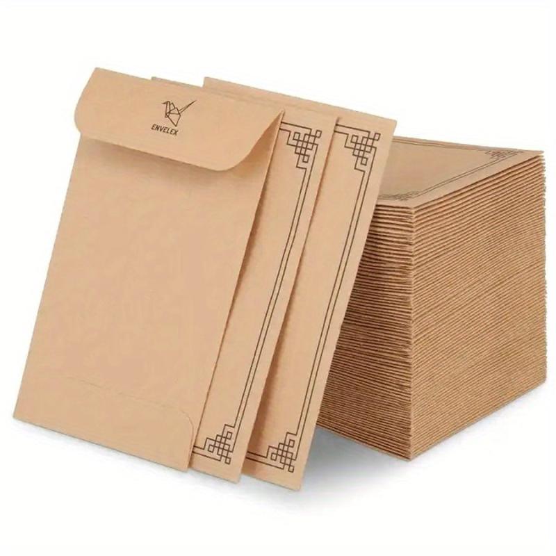 50 Coin Envelopes 2.25x3.5 Inches Seed Storage Envelopes