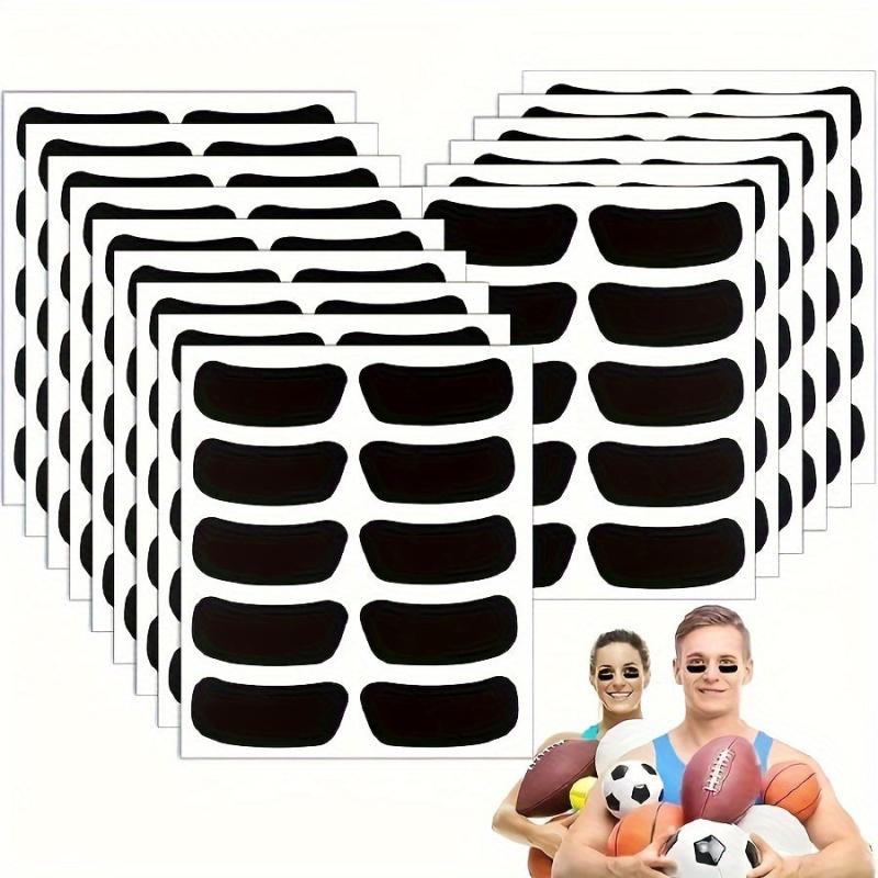 150pcs Eye Baseball Stickers Softball Face Paint Eye Strips